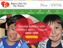 Tablet Screenshot of bpcdaynursery.com